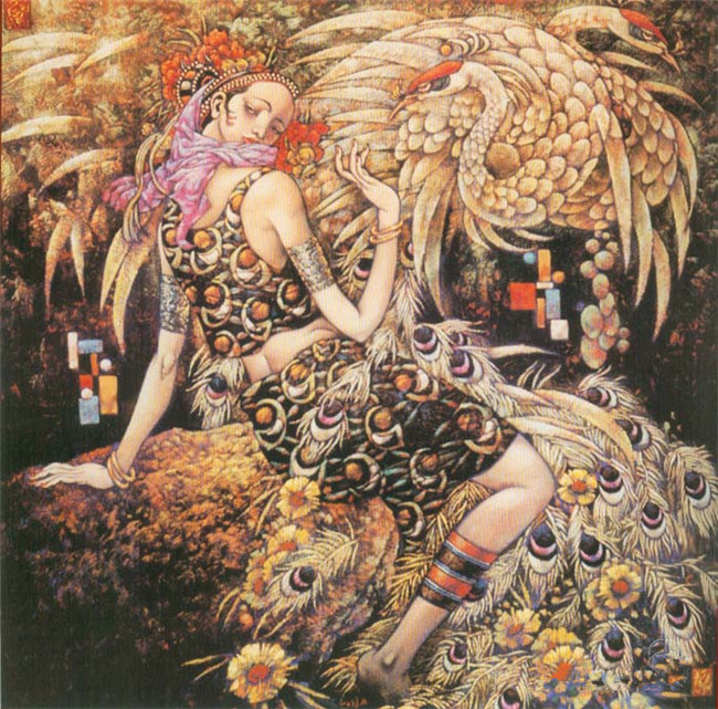 著名版画家李成忠作品欣赏