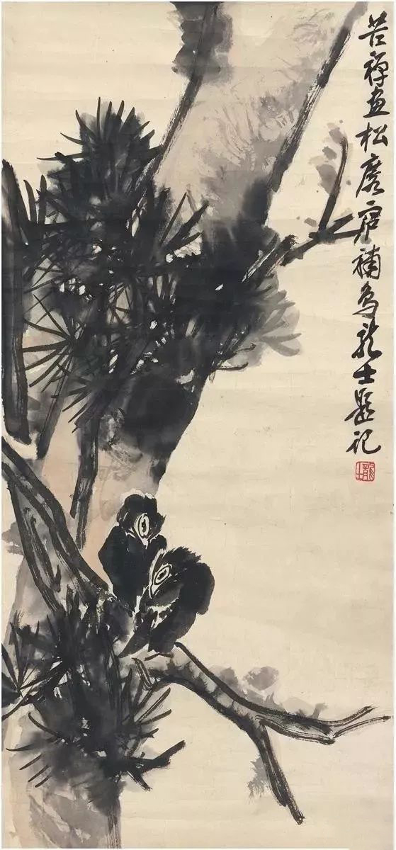 著名画"兰"大师萧龙士作品欣赏