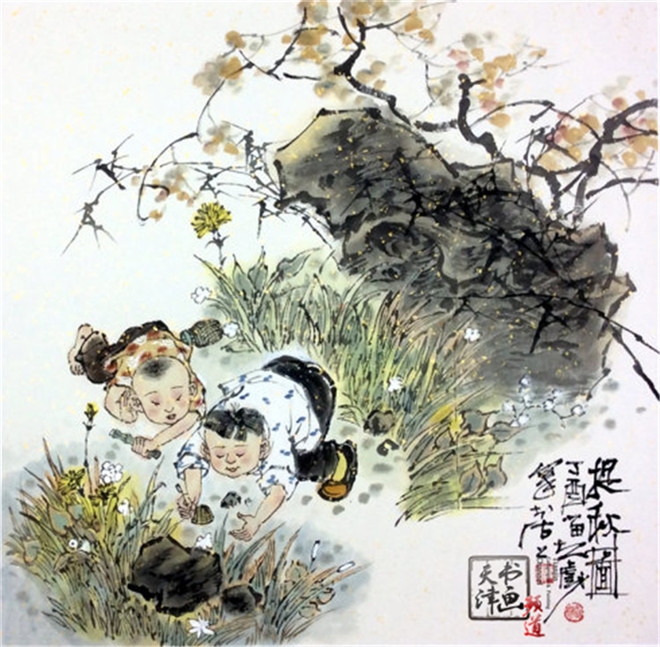 曹留夫中国画作品欣赏