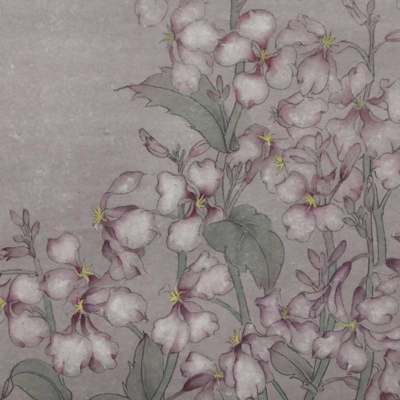 中国工笔画学会会员 李海霞《梦花》
