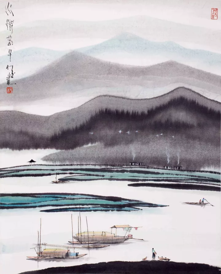 杨明义江南水乡是我一生画画的主题