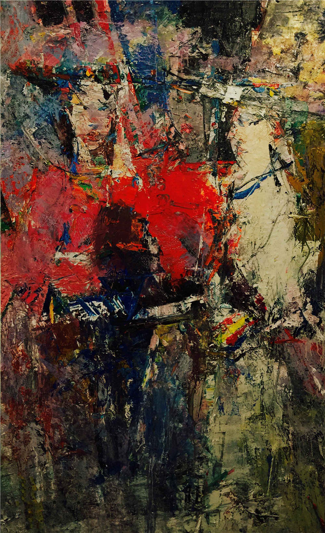 主要作品:油画《新天堡的冬日》参加青海美术作品进京展,并发表于