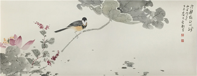 王有刚《花鸟》