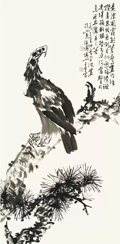 李波《松鹰图》