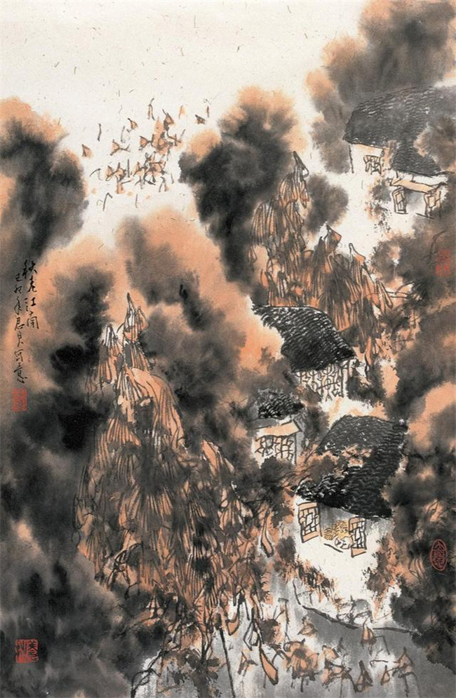 孙君良山水画欣赏
