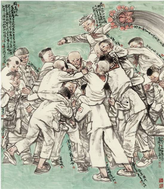 骑马打仗