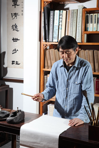 书画名家彭先诚的艺术人生及作品赏析- 人物- 收藏头条