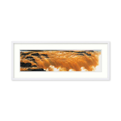 中國美術家協會會員 王世利 國畫《黃河》一