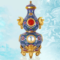 景泰蓝《吉祥中国福禄尊》