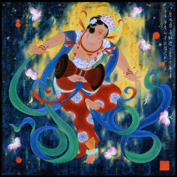 唐德贵《唐风盛世和谐》江西省工艺美术大师景德镇粉彩瓷板