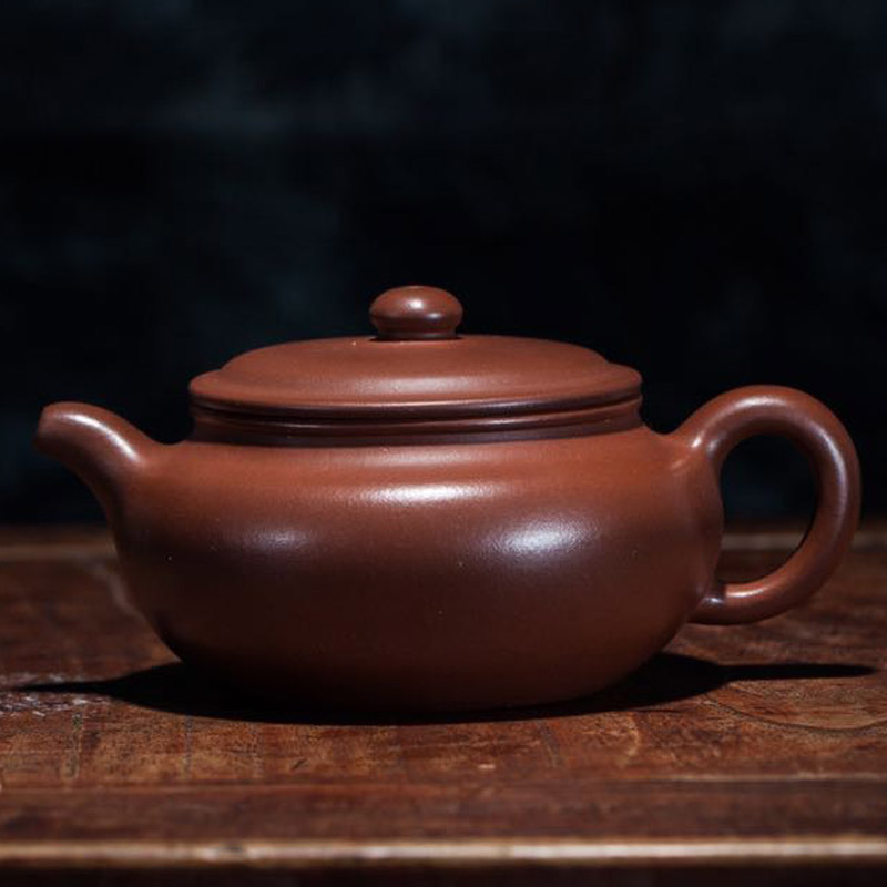 丁豪山《扁腹》实力派手工艺人原矿底槽清宜兴紫砂壶 ￥1080.00