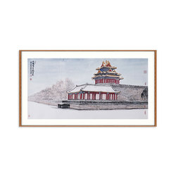 高明《京城处处飘雪花》紫禁城六百年系列作品八平尺