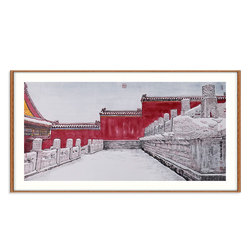 高明《瑞雪》紫禁城六百年系列作品八平尺