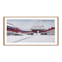 高明《雪满京城》紫禁城六百年系列作品八平尺
