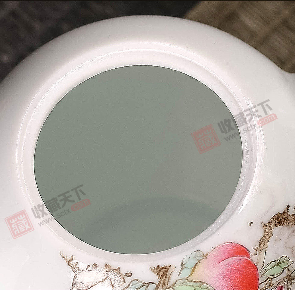 余景艳《福寿康宁》景德镇粉彩瓷壶