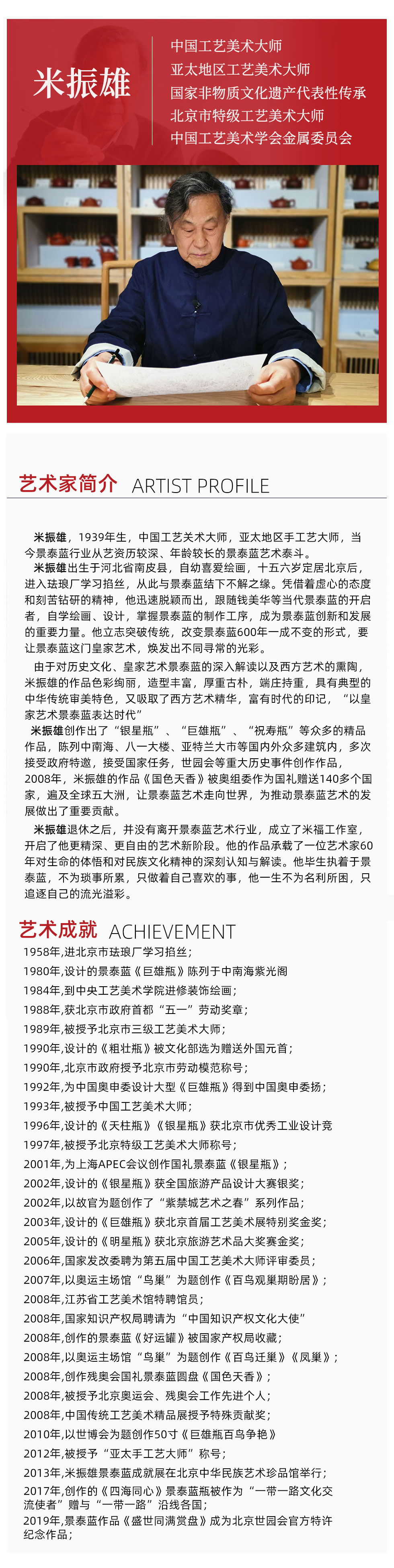 中国工艺美术大师米振雄景泰蓝 盖碗瓶之福 价格及图片大全 收藏天下