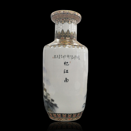 忆江南 瓷瓶