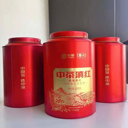 新日期 中茶特级滇红（铁罐装600克）