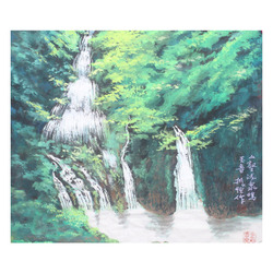 高振恒国画《山壑龙泉鸣》