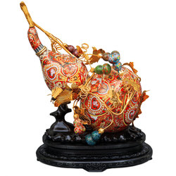 【订金】张同禄景泰蓝《十大经典·吉祥万代葫芦》精品