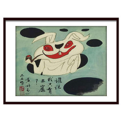 黄永玉版画  《十二生肖 兔》