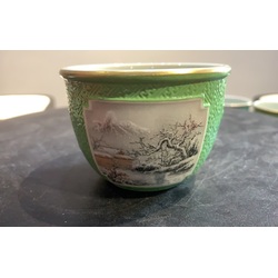 景德镇雕刻开窗雪景杯