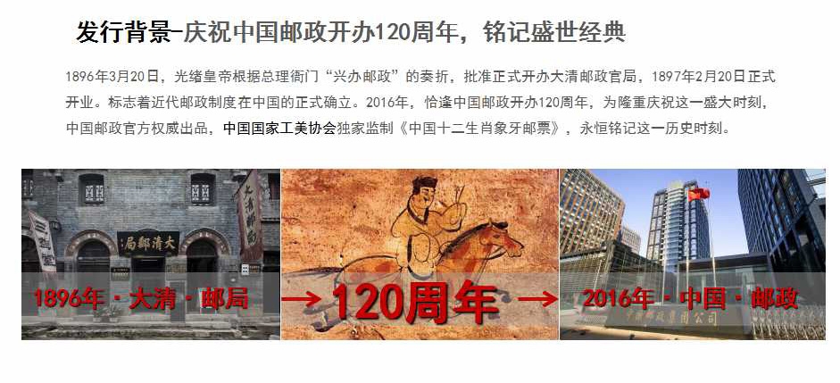 中国首轮十二生肖象牙邮票