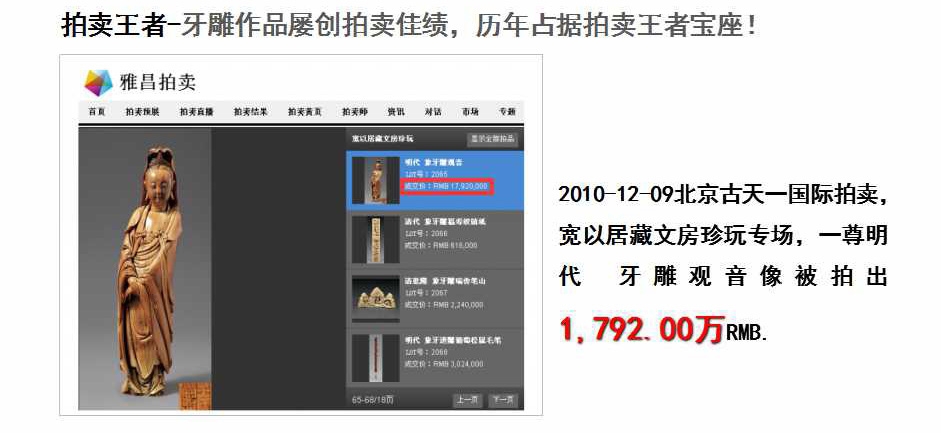 中国首轮十二生肖象牙邮票