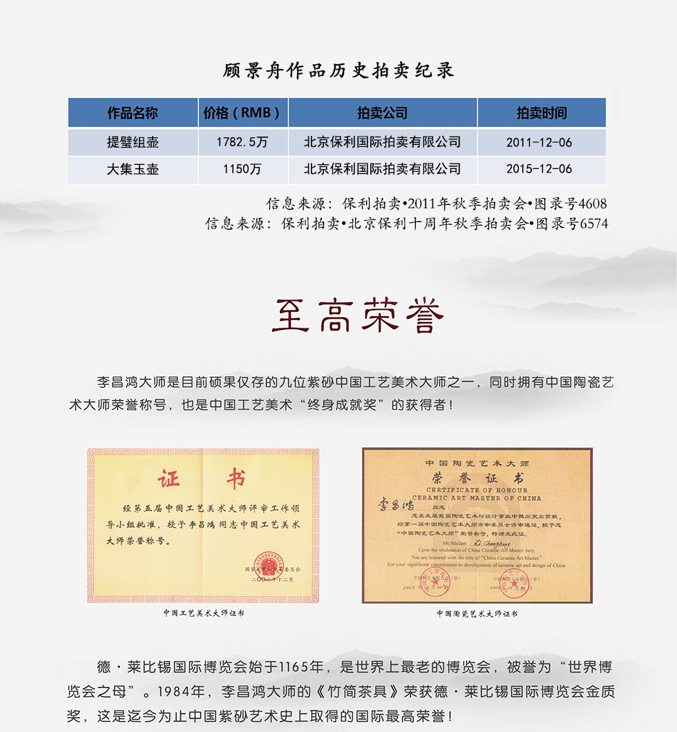 中国工艺美术大师李昌鸿 权衡莲子紫砂壶 拼紫泥410cc