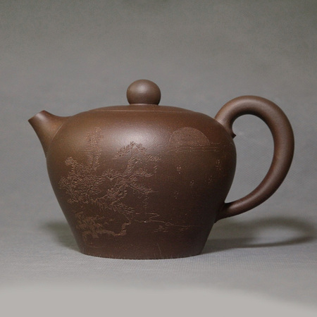 中国工艺美术大师李昌鸿 高和合壶 拼紫泥500cc