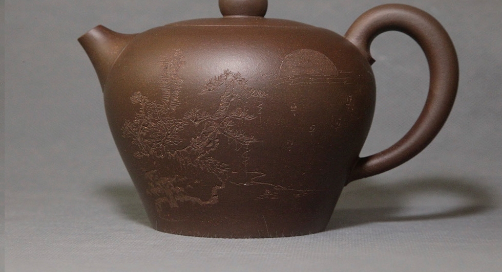 中国工艺美术大师李昌鸿 高和合壶 拼紫泥500cc