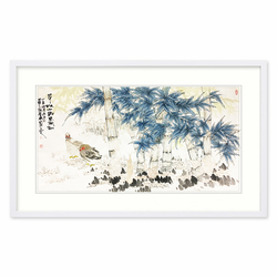 国家一级美术师 赵保录《翠林山鸡惠风和》