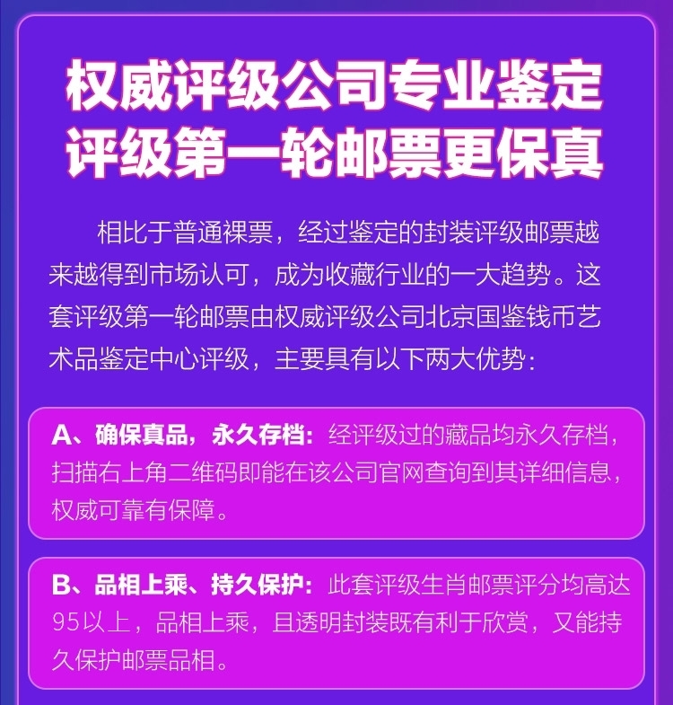 【评级】首轮十二生肖邮票大全套