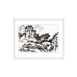 中国俊彬书画院副院长 李丽芳《山重水复疑无路》