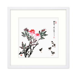 中国俊彬书画院副院长 李丽芳《乡间一景》